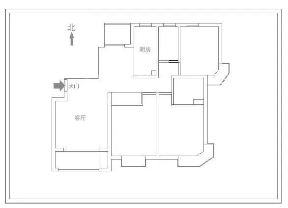 入戶(hù)門(mén)不能正對廁所和廚房門(mén)